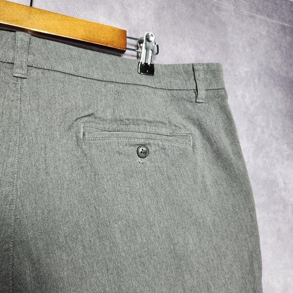 Hawker Rye Shorts Mens 38 Heather Stretch Casual Chino Pockets 11 Inseam Classic - Picture 10 of 13